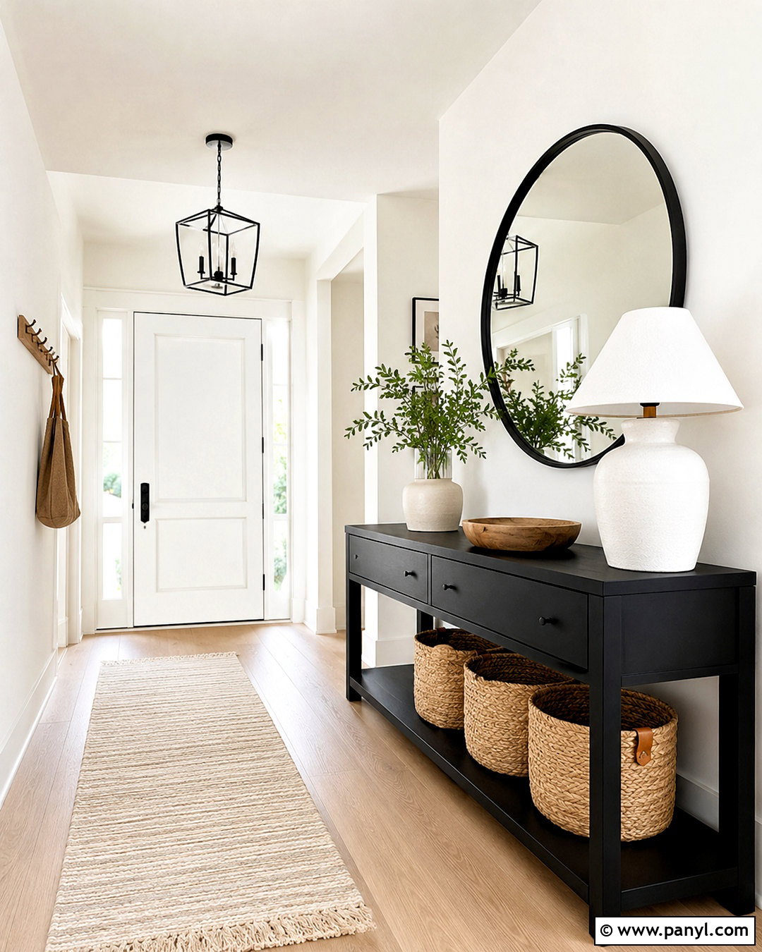 White and Matte Black Color Palette - 20 clean color palette ideas