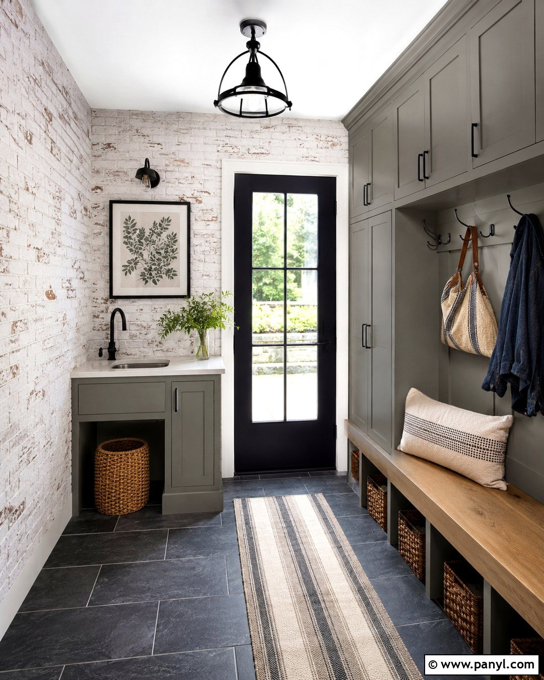 20 White Wash Interior Brick Wall Ideas for Warm Rustic Charm