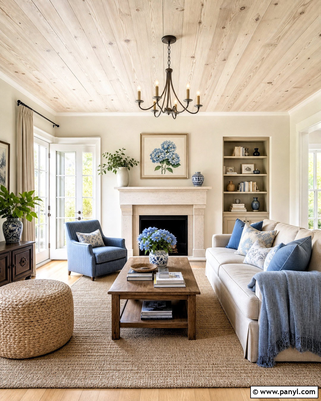 20 Knotty Pine Ceiling Ideas for Warm, Rustic Character