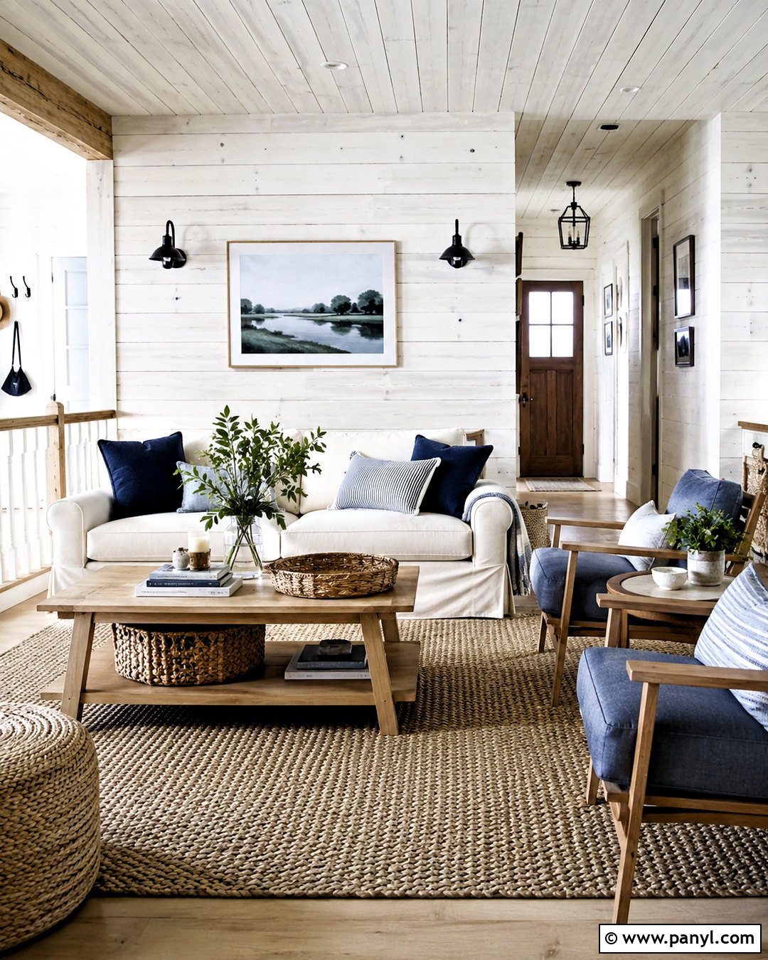 Whitewashed Knotty Pine Walls - 20 painted knotty pine walls before after ideas