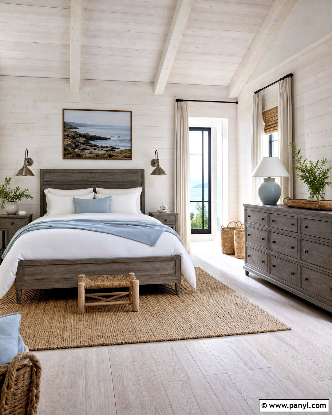 Whitewashed Wood And Driftwood Gray Combination - 20 wood color combination ideas