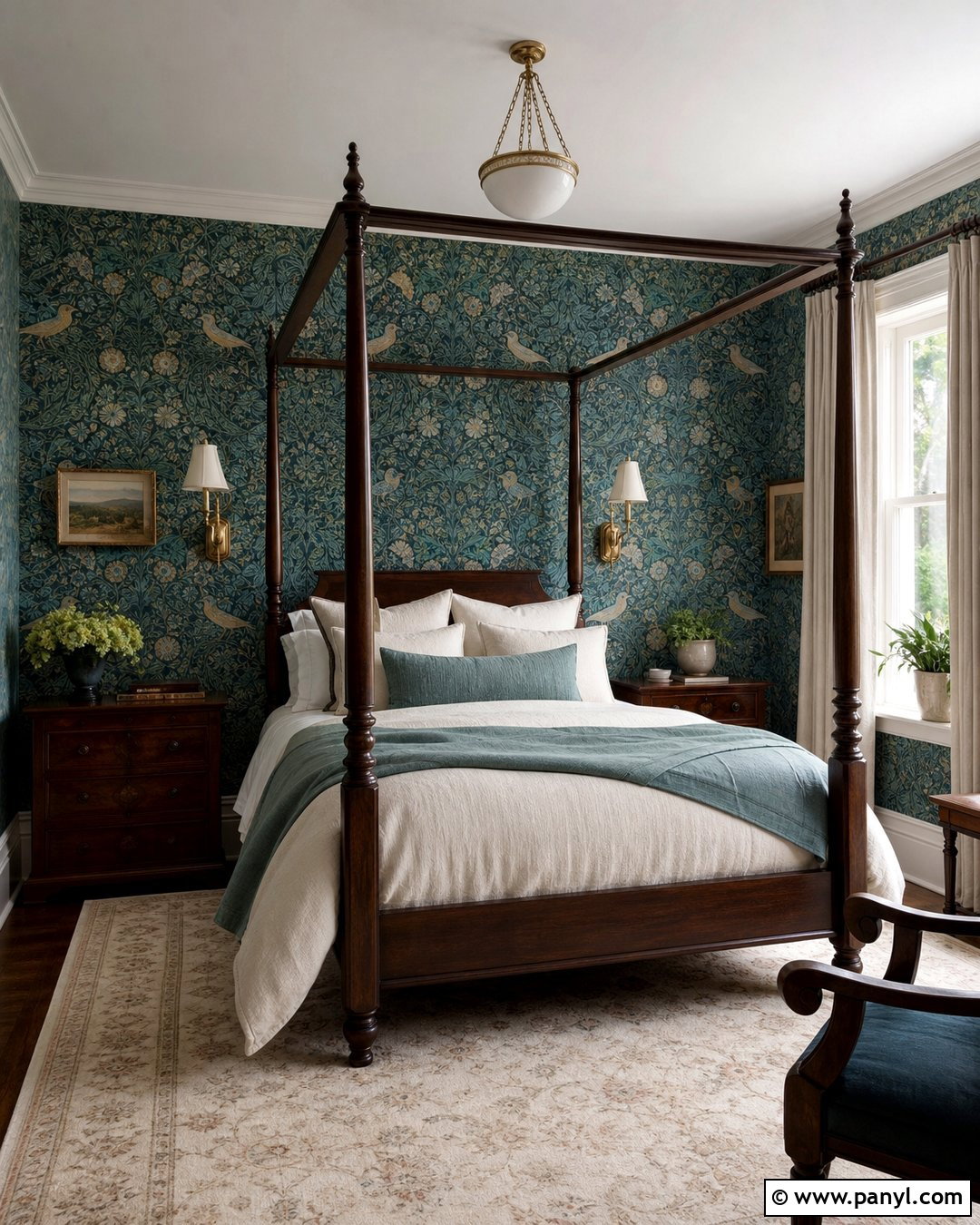 William Morris Wallpaper Bedroom - 25 Victorian Home Wallpaper Ideas