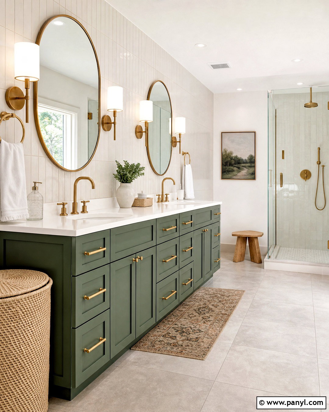 Willow Tree Bathroom Vanity With Brass Hardware - 20 willow tree sherwin williams ideas