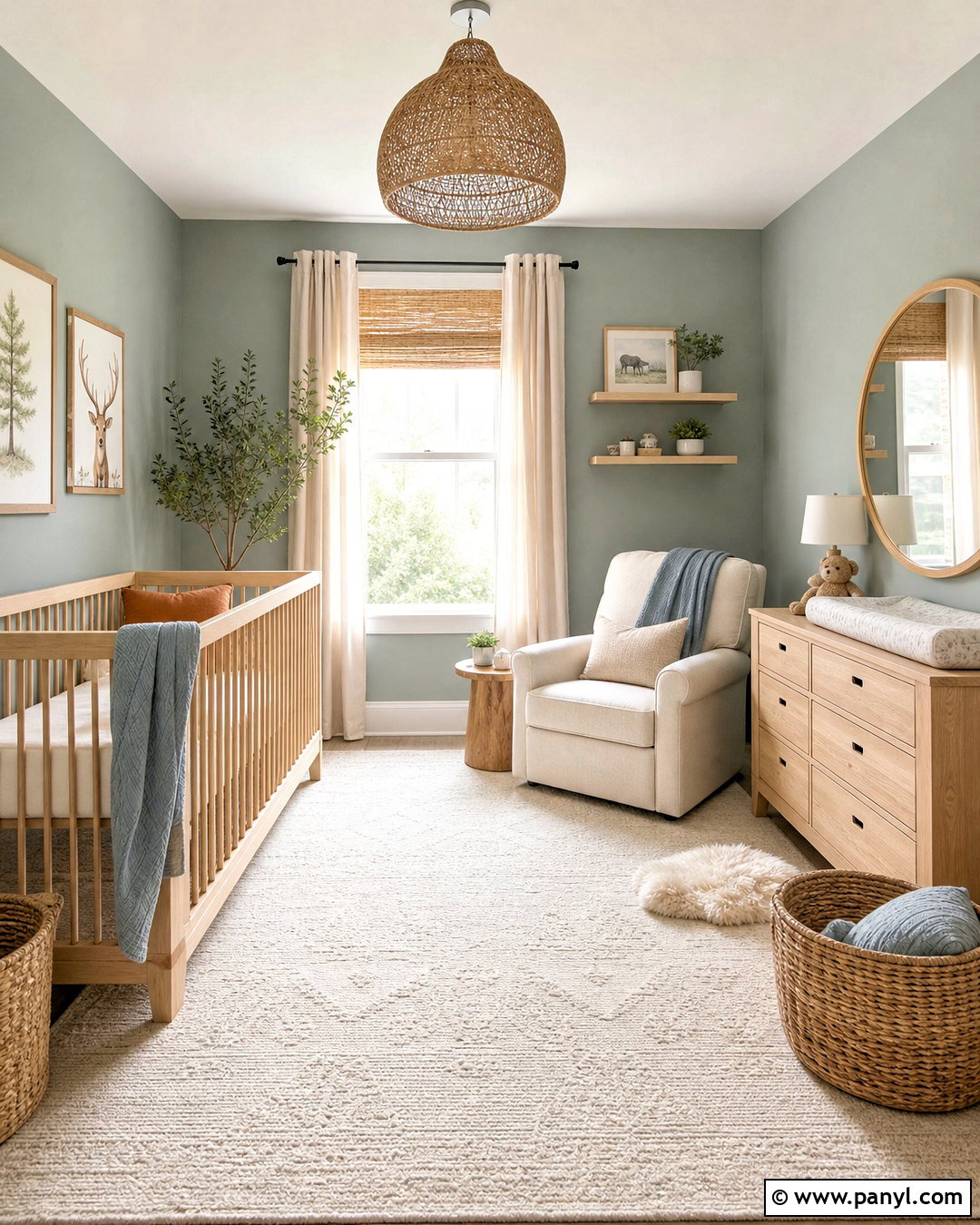 Willow Tree Nursery With Warm Neutrals - 20 willow tree sherwin williams ideas
