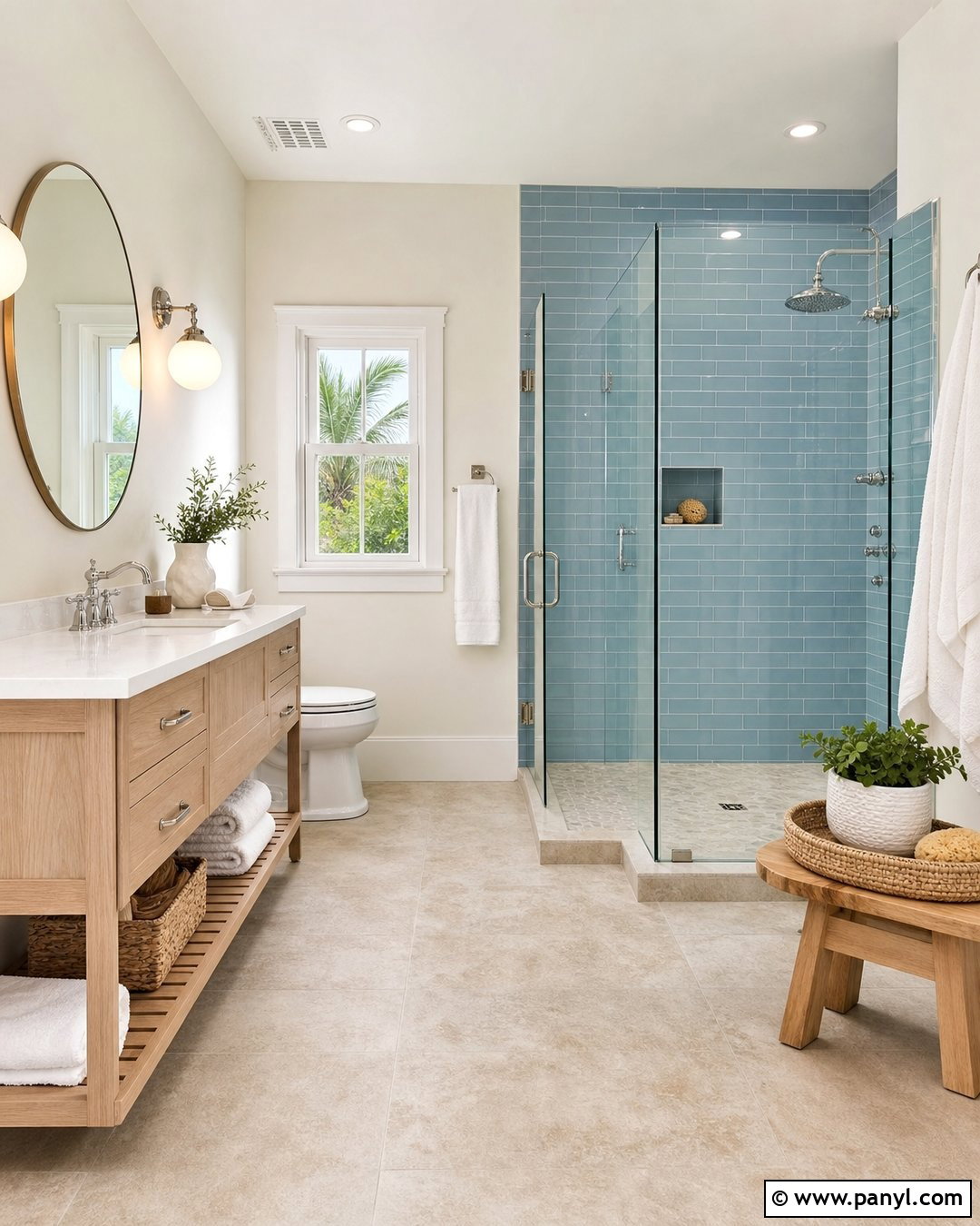 Wimborne White Bathroom With Pale Blue Tile - 20 Farrow And Ball Wimborne White Bathroom Ideas