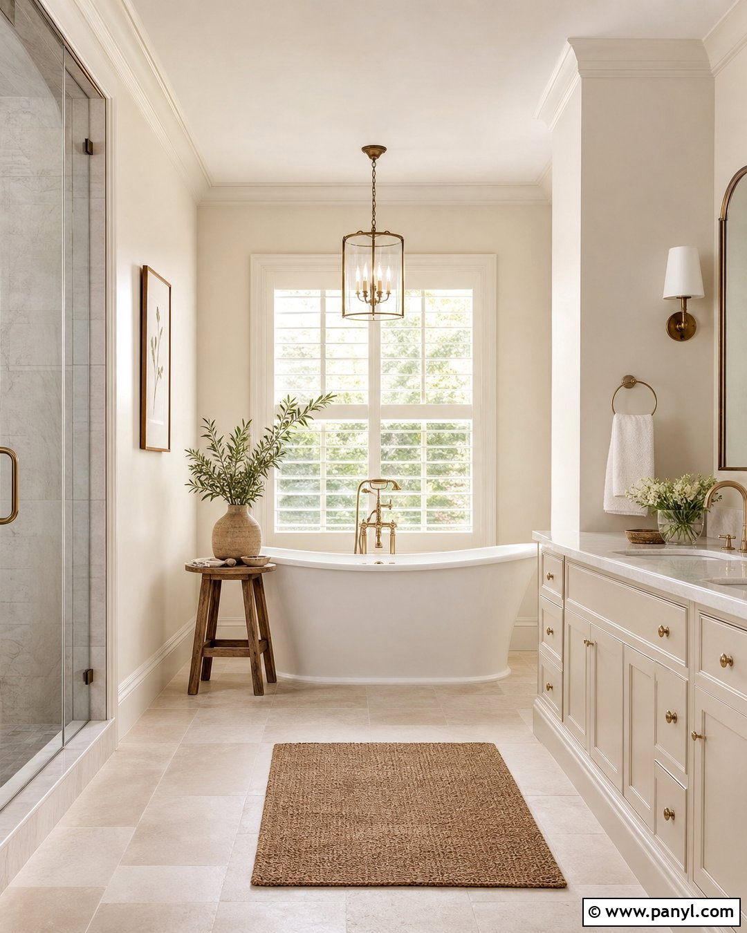 Wimborne White Color Drenched Bathroom - 20 Farrow And Ball Wimborne White Bathroom Ideas
