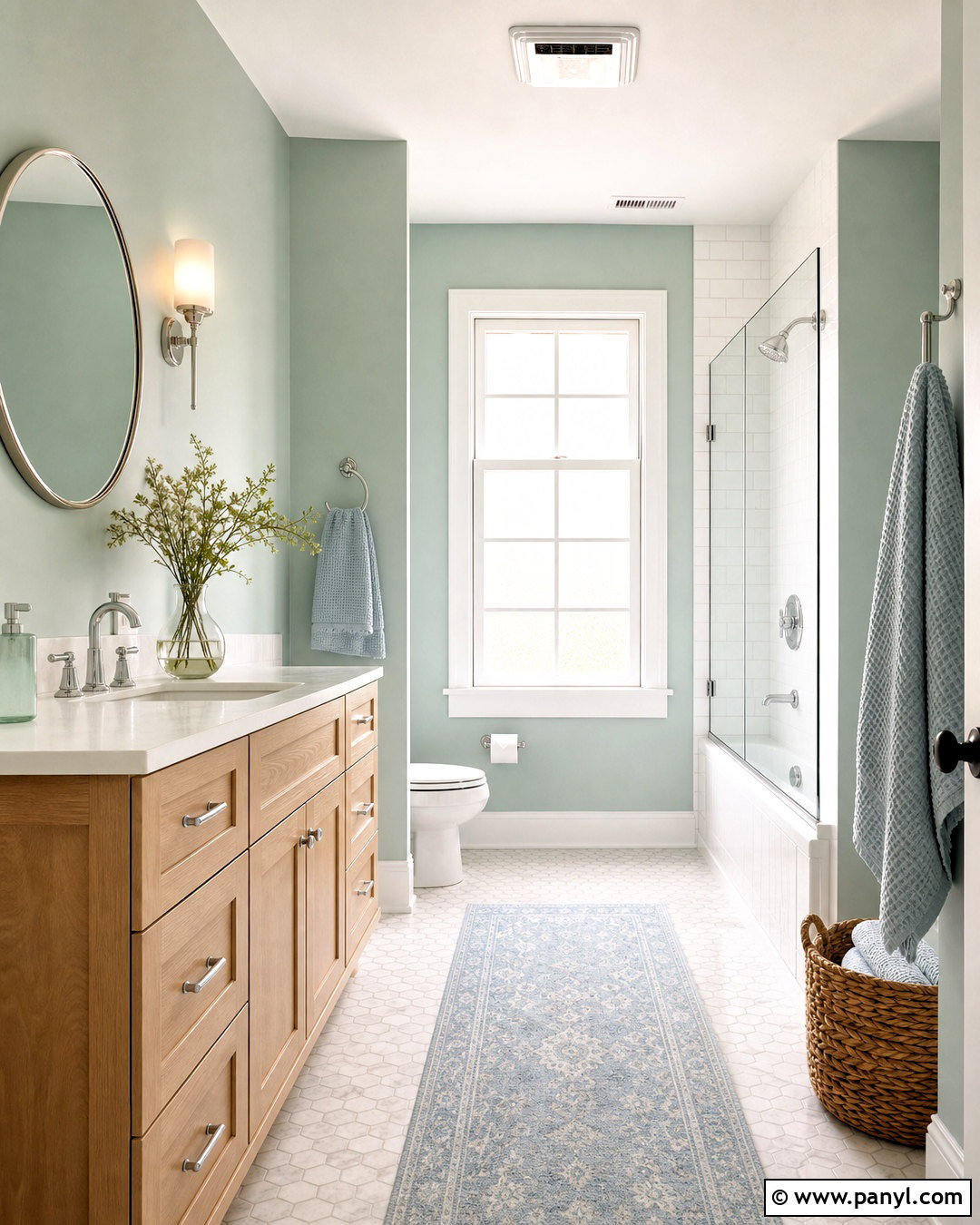 Window Pane Bathroom - 20 bathroom paint colors sherwin williams ideas