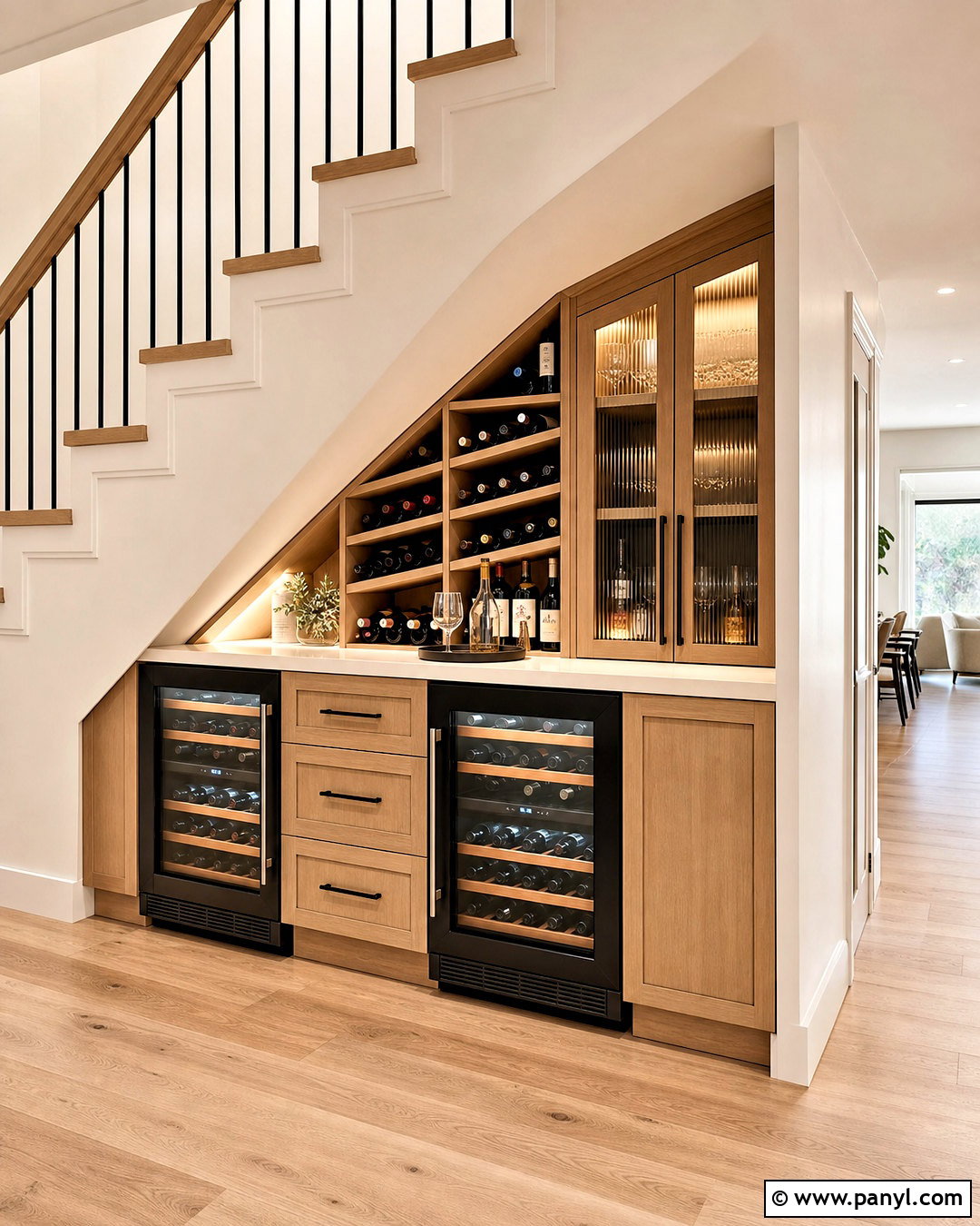 Wine Refrigerators Under Stairs - 20 under stairs wine cellar modern ideas