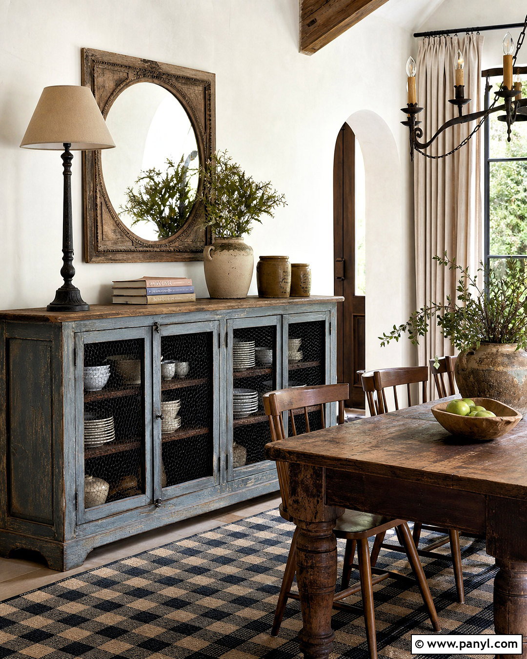 Wire Mesh French Country Sideboard - 20 french country sideboard ideas