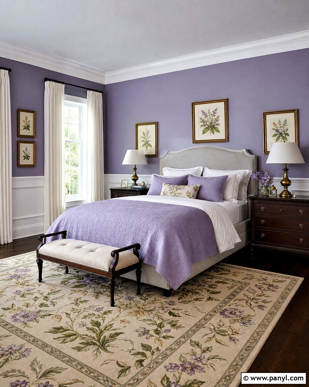 20 Purple Paint Colors Bedroom Ideas for a Restful Retreat