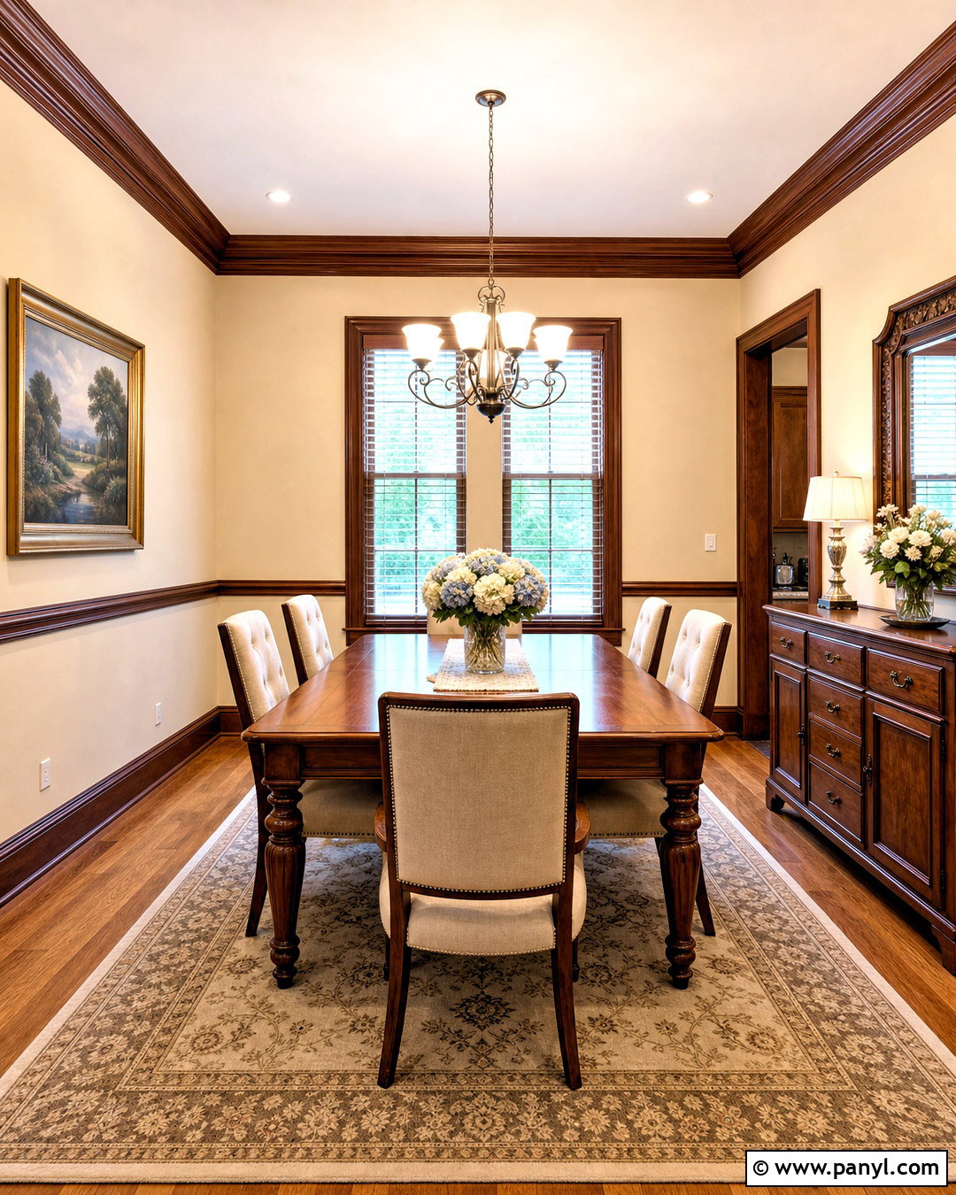 Wood Crown Molding - 20 wood trim interior ideas