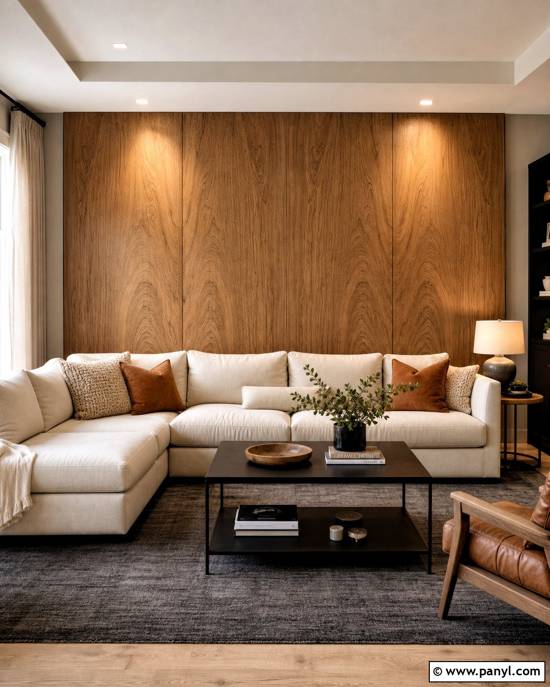 Wood Grain Texture Accent Wall - 20 grain texture ideas