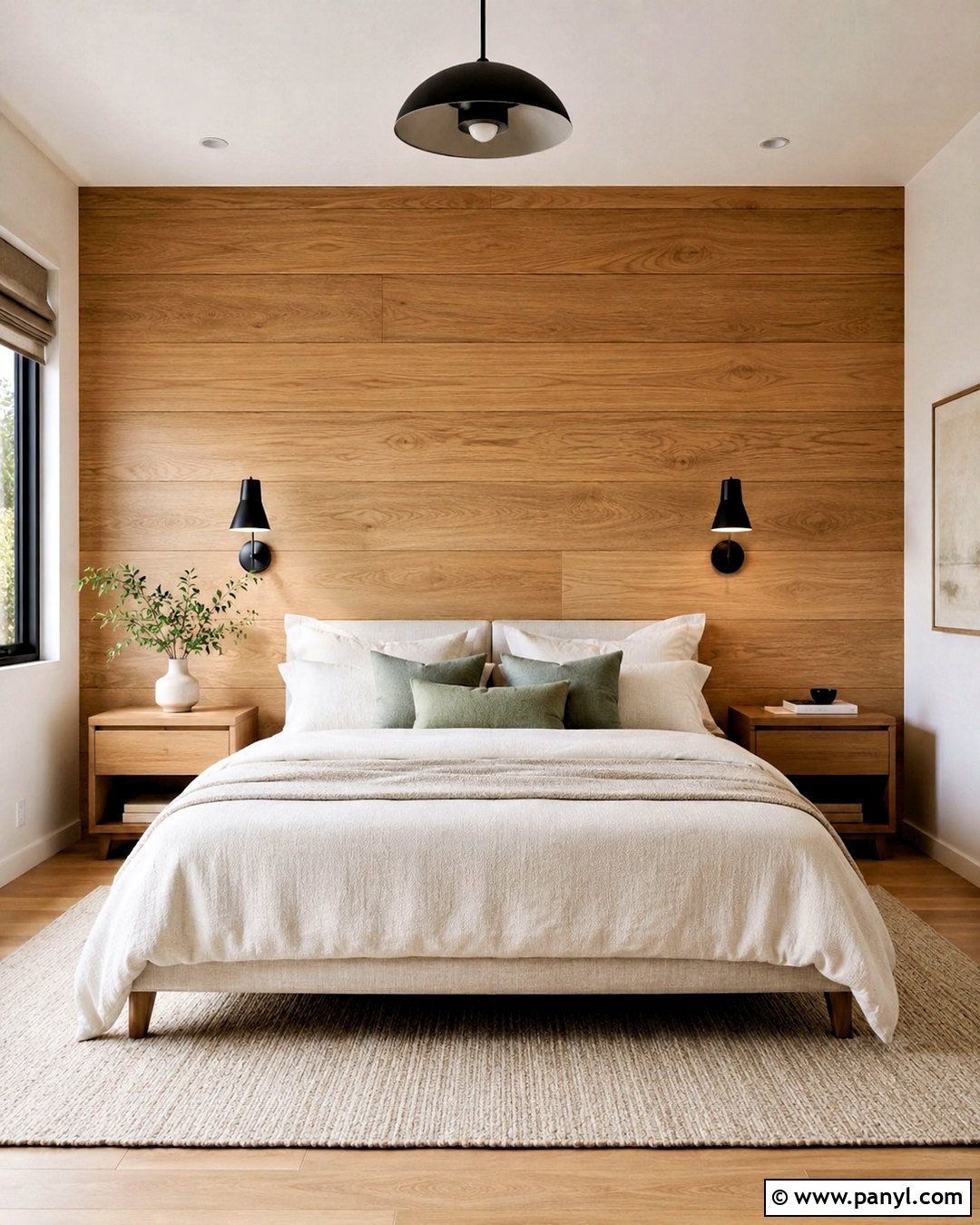 Wood Headboard Accent Wall - 20 diy wood accent wall ideas