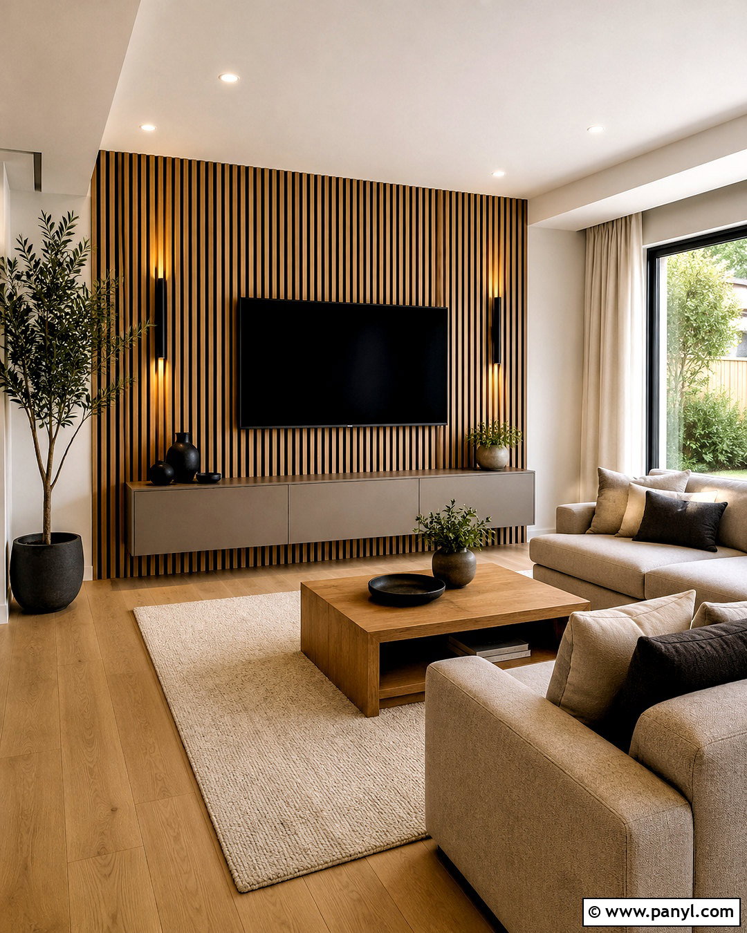 20 Living Room Television Wall Ideas for a Sleek Focal Point