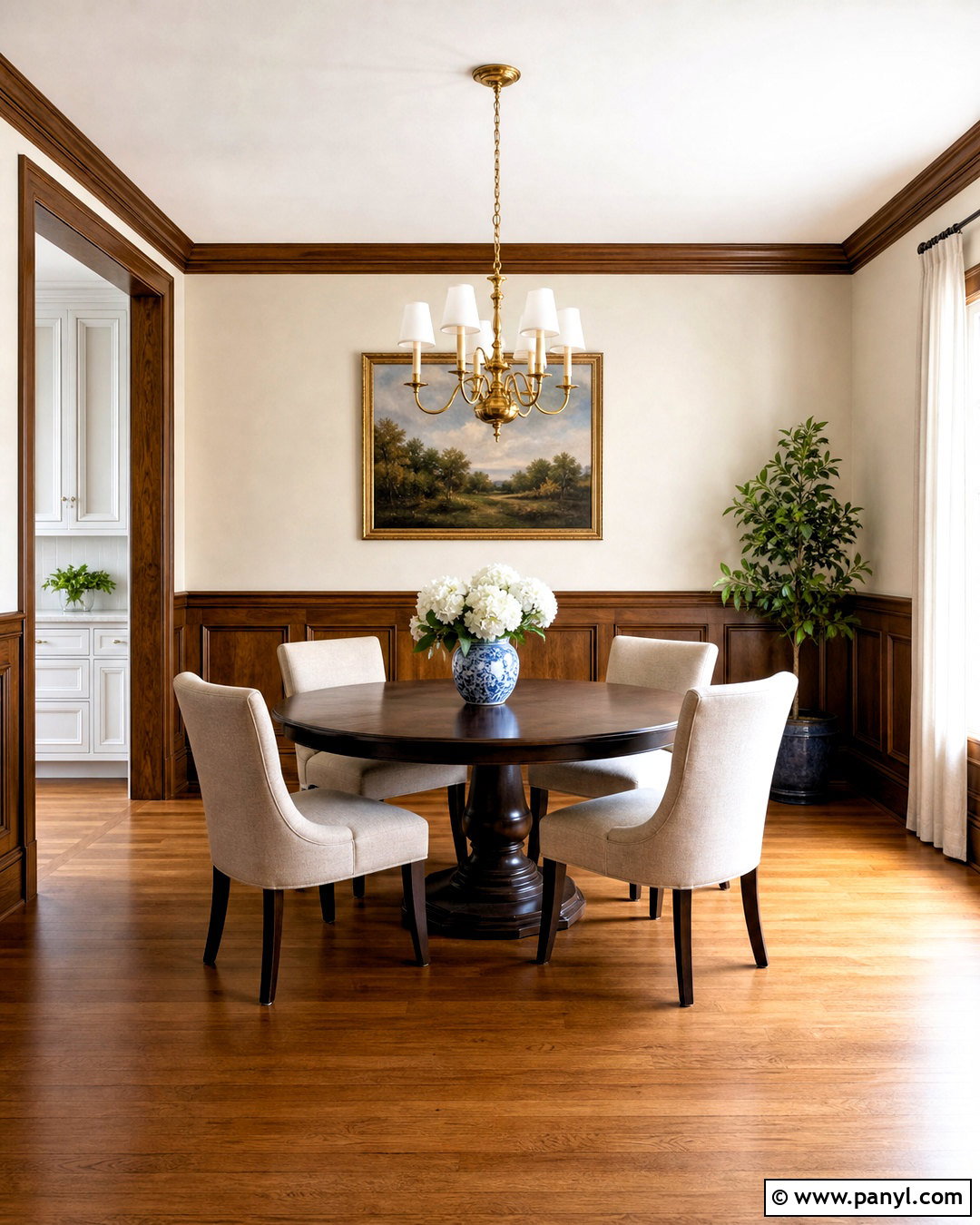 Wood Wainscoting Trim - 20 wood trim interior ideas