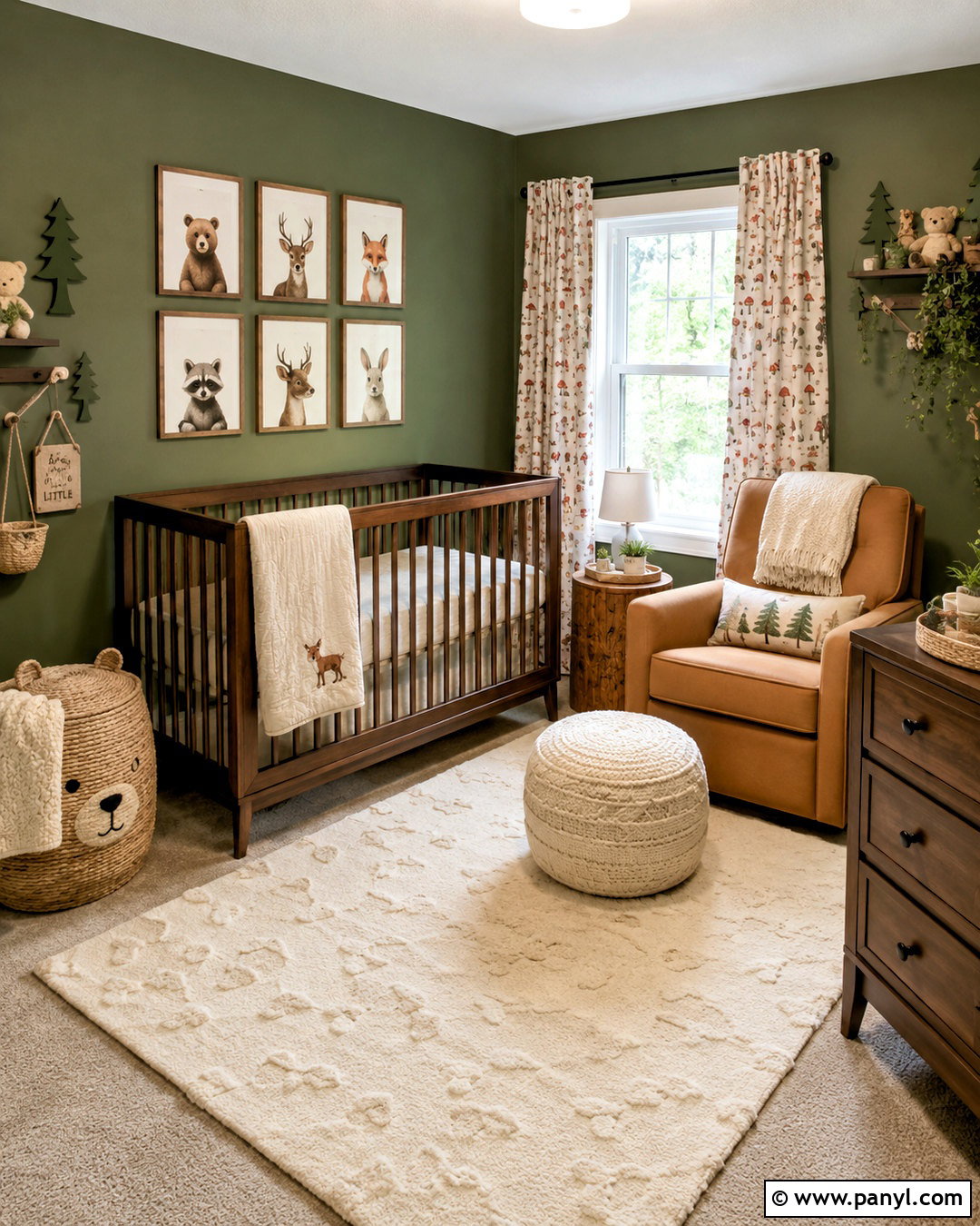 Woodland Nursery - 20 nursery design ideas