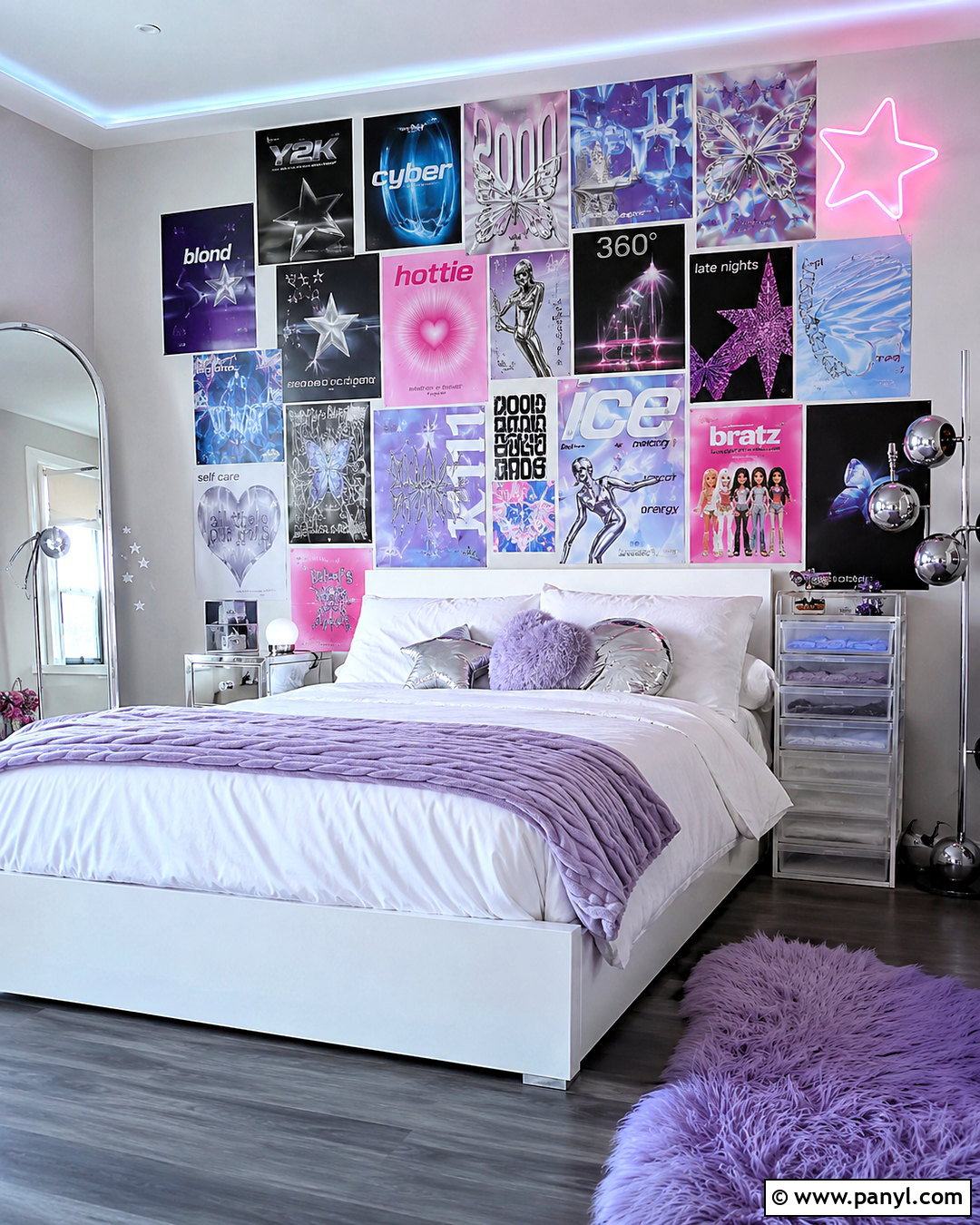 Y2K Poster Wall - 20 poster wall ideas aesthetic ideas