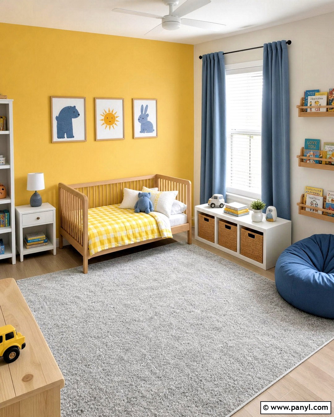 20 Yellow Toddler Room Ideas for a Happy, Playful Kids’ Space
