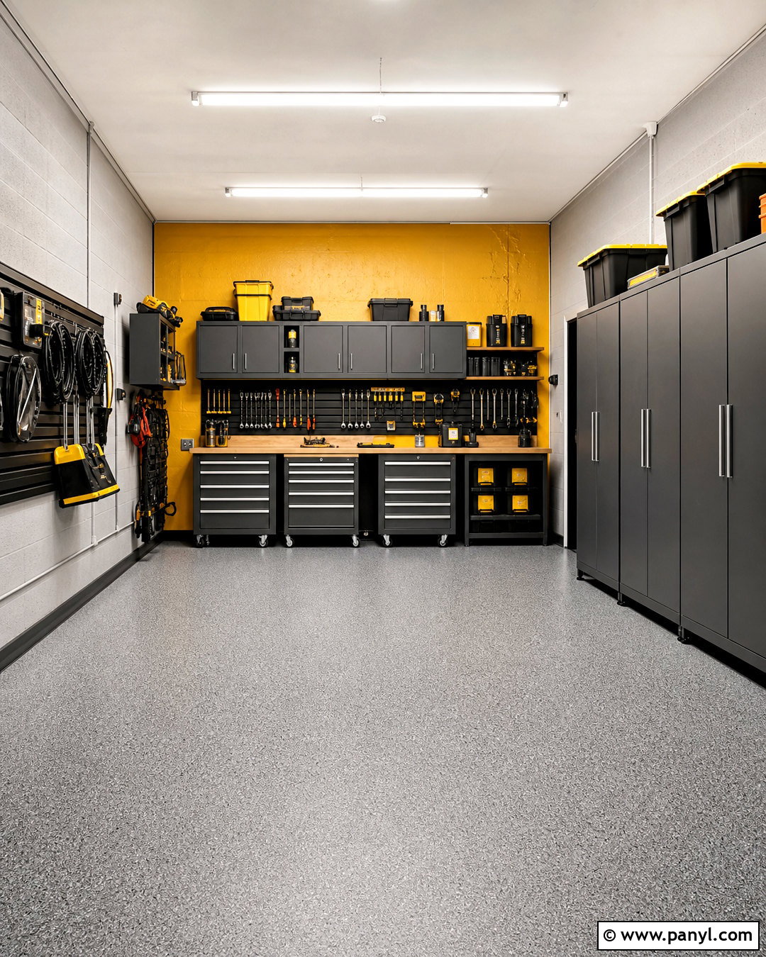 Yellow And Gray Garage Walls - 20 garage colors wall ideas