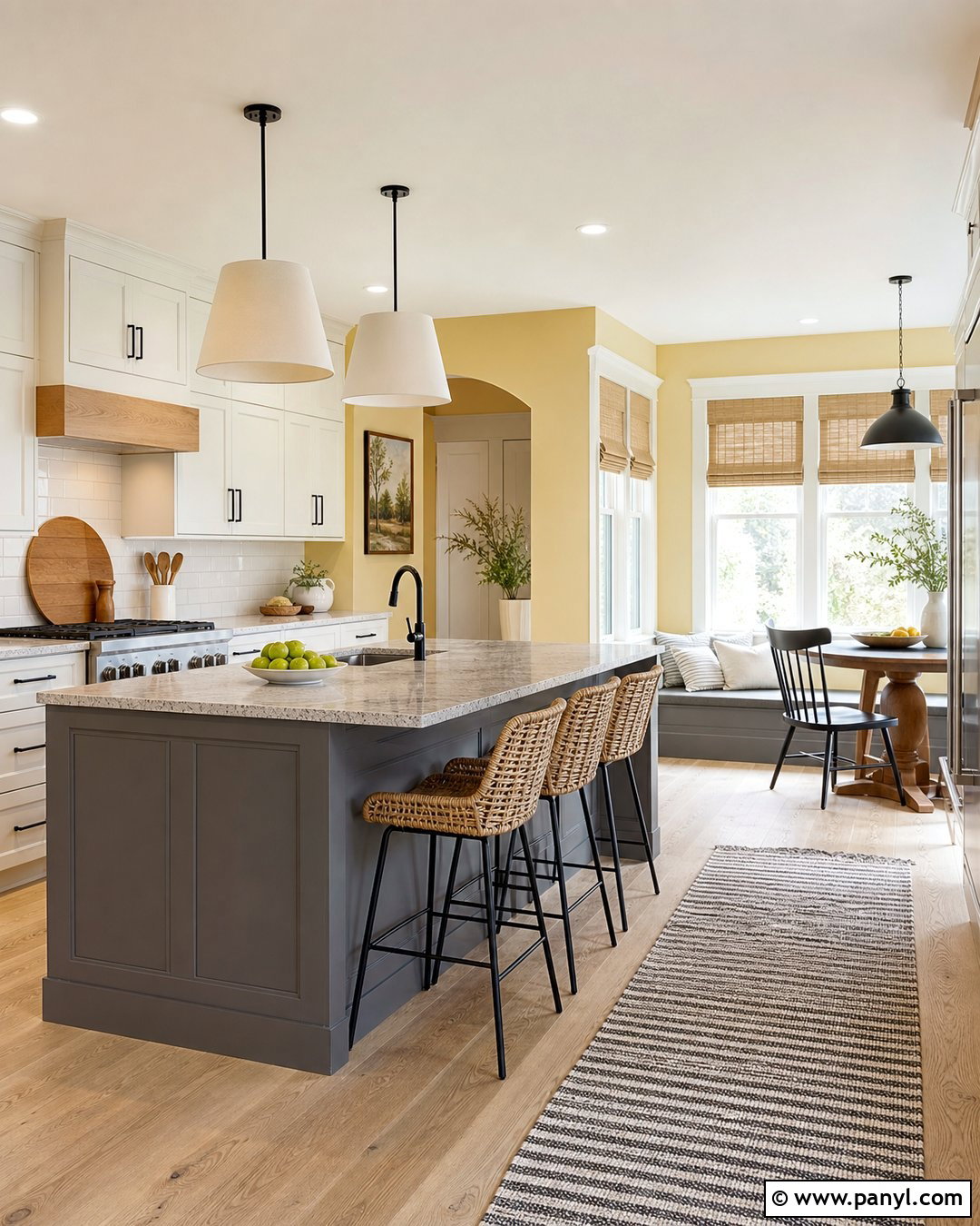 Yellow And Gray Kitchen Walls - 50 paint ideas for walls