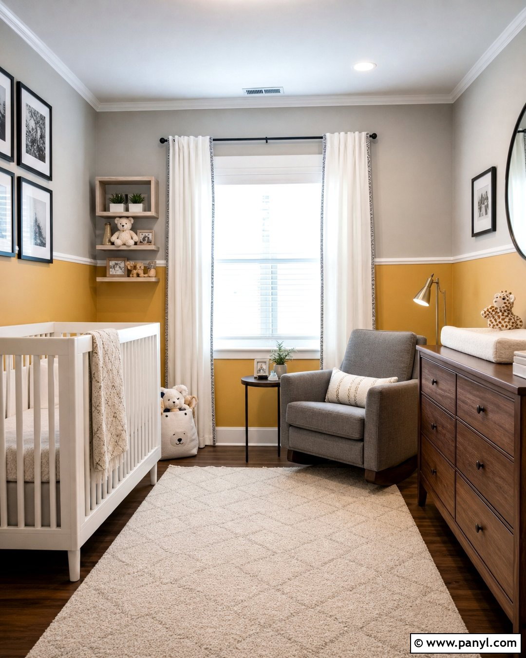 Yellow And Gray Nursery Walls - 30 Yellow Nursery Walls