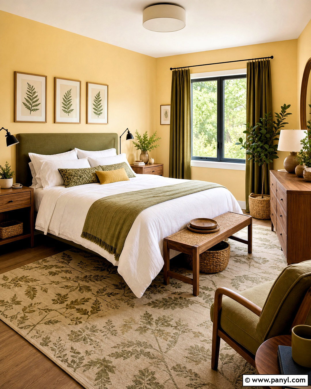 Yellow And Green Bedroom - 20 yellow bedroom aesthetic ideas