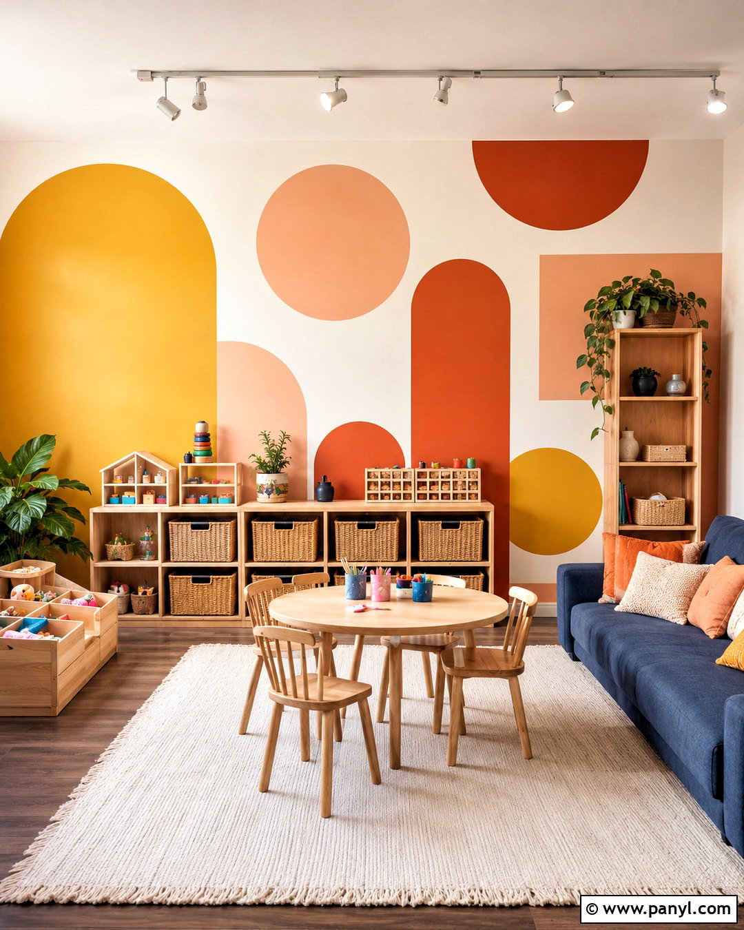 Yellow And Orange Geometric Walls - 20 Yellow And Orange Walls