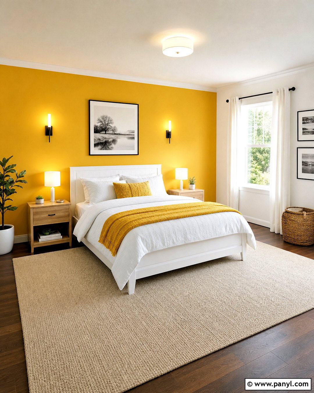 Yellow And White Bedroom - 20 yellow bedroom aesthetic ideas