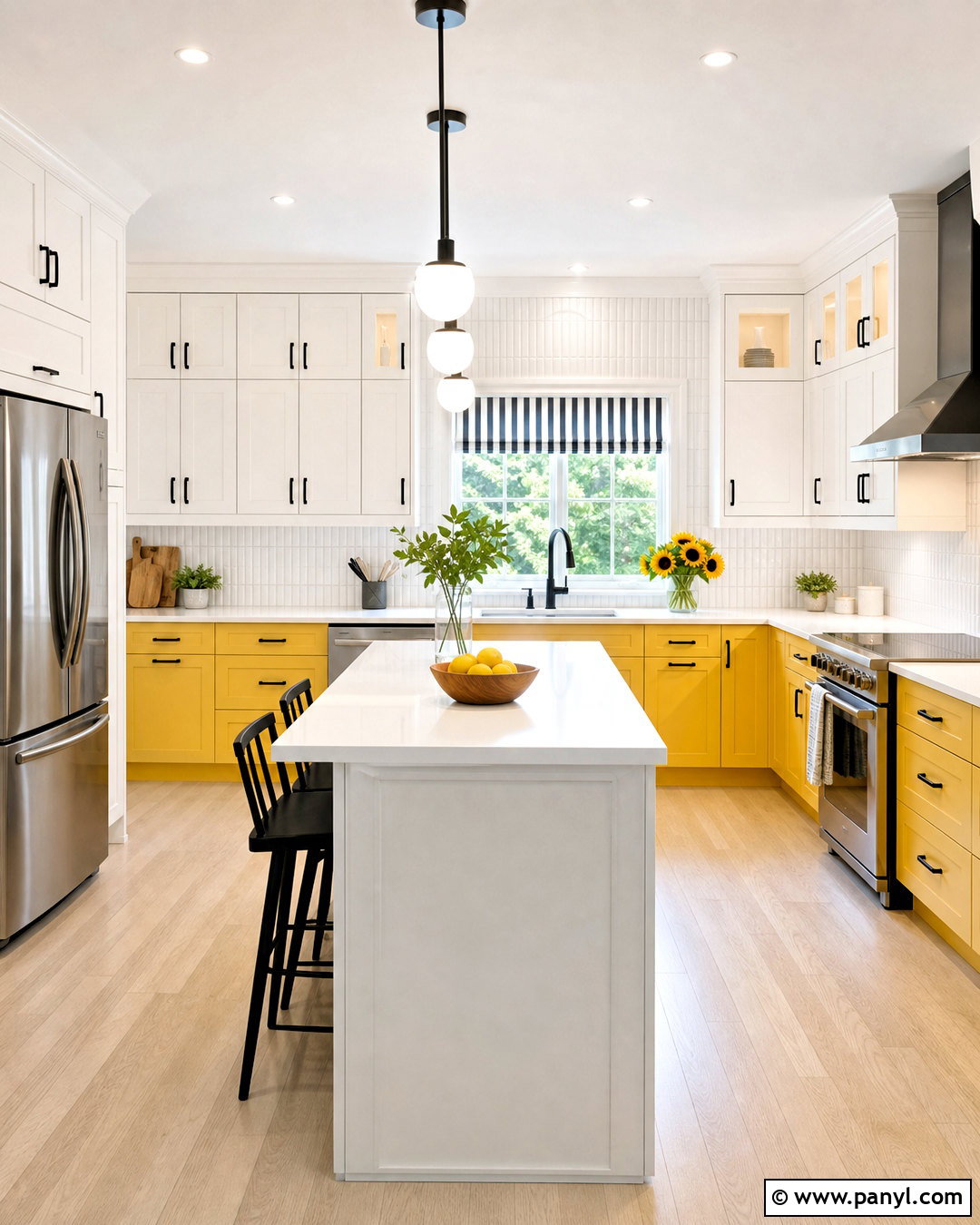 Yellow And White Kitchen - 20 kitchen color yellow ideas