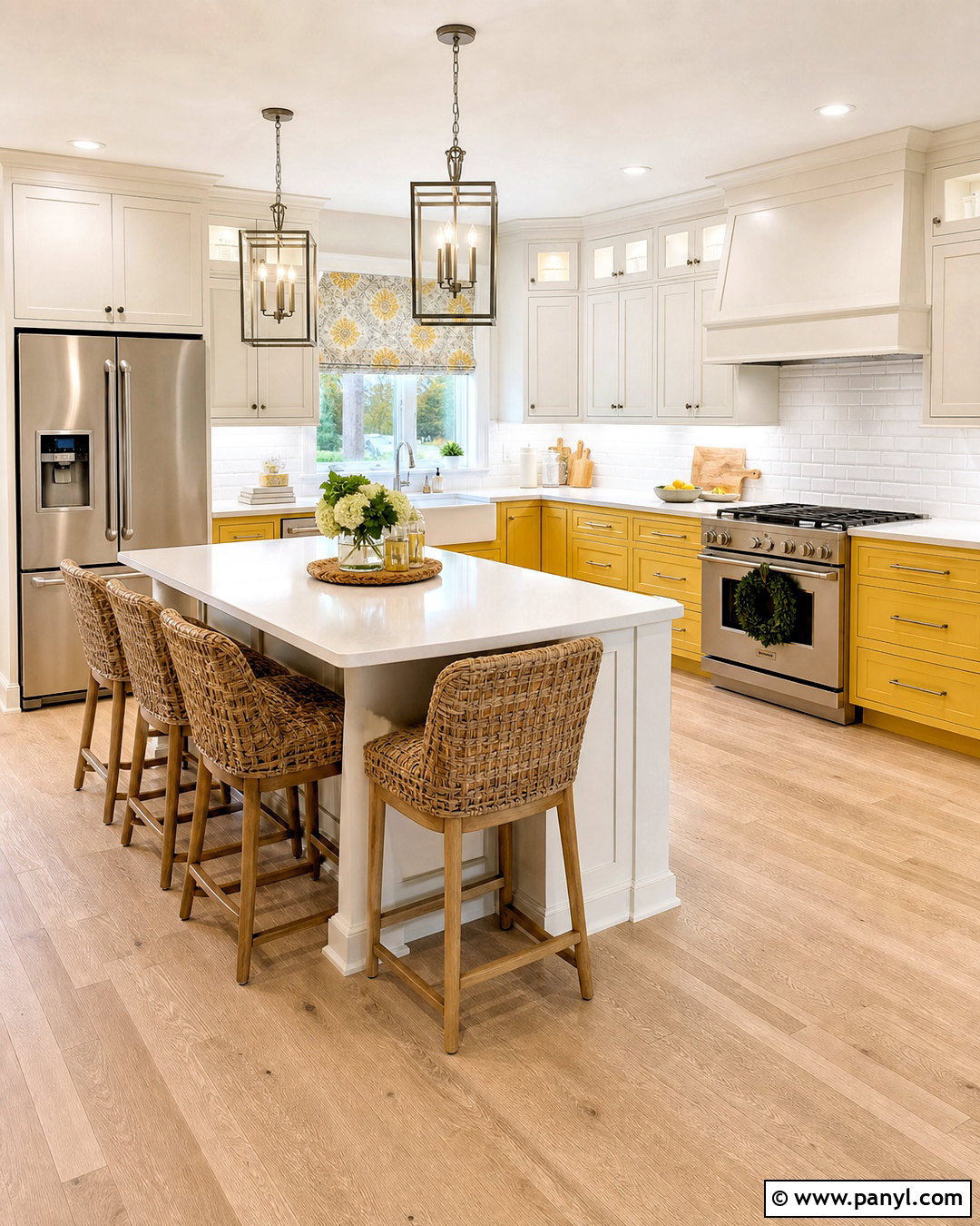 Yellow And White Kitchen - 20 yellow for kitchen ideas