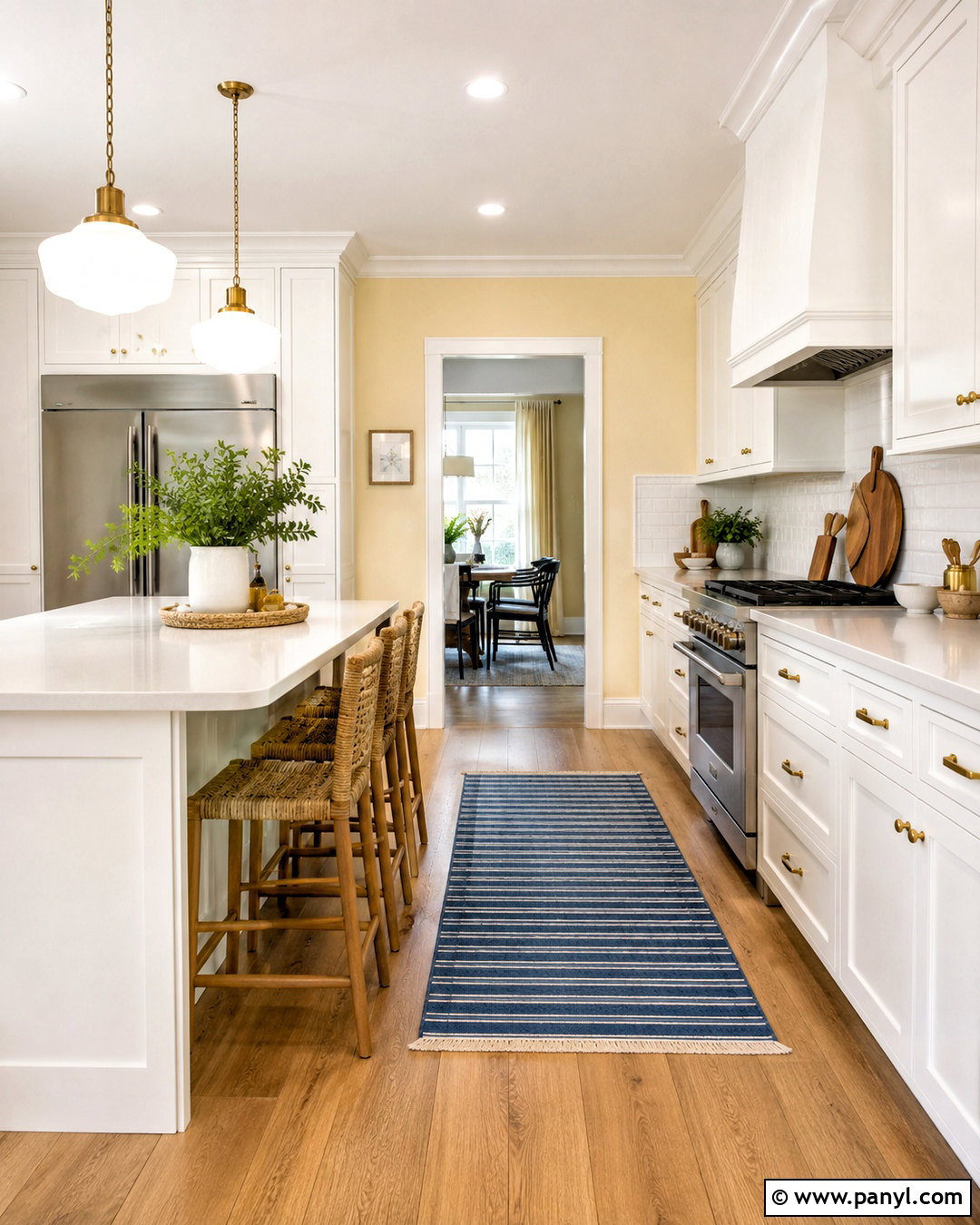 Yellow And White Kitchen Walls - 35 yellow painted walls