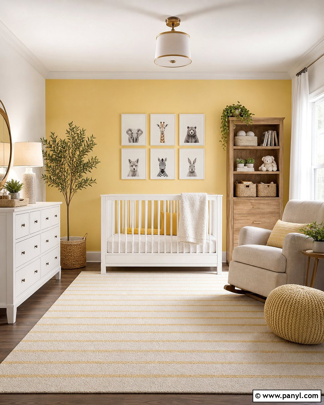 Yellow And White Nursery Walls - 30 Yellow Nursery Walls