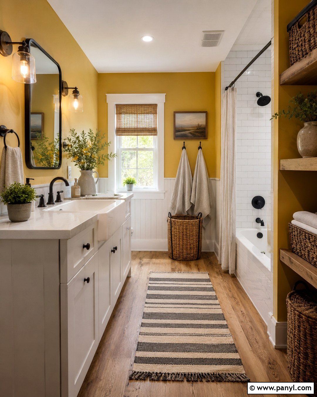 20 Yellow Walls Bathroom Ideas: Sunny Looks for Small Bathrooms