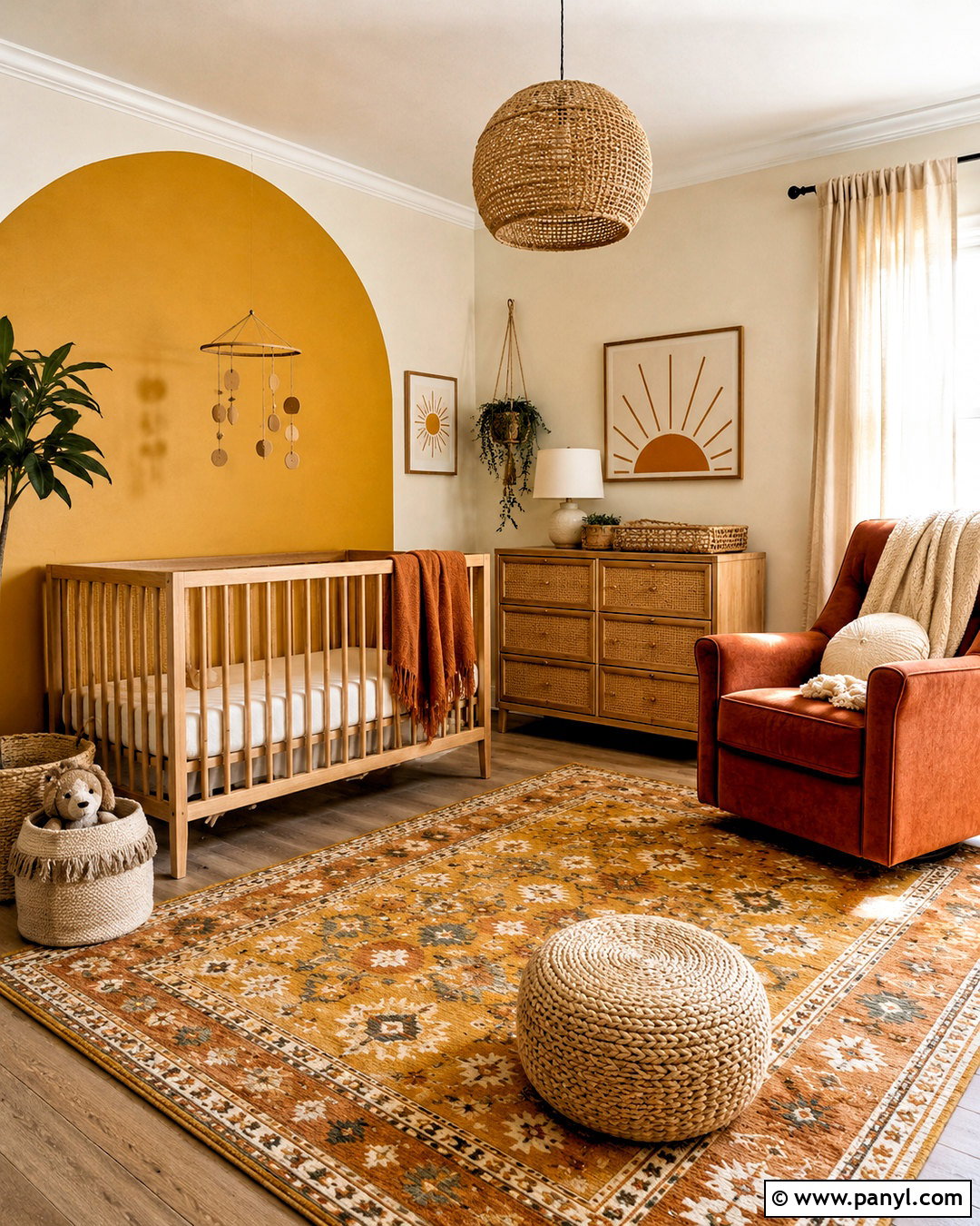 Yellow Boho Nursery - 20 nursery ideas yellow ideas
