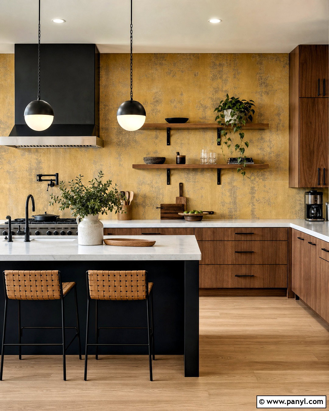 Yellow Concrete Texture Wall - 20 yellow wall texture ideas