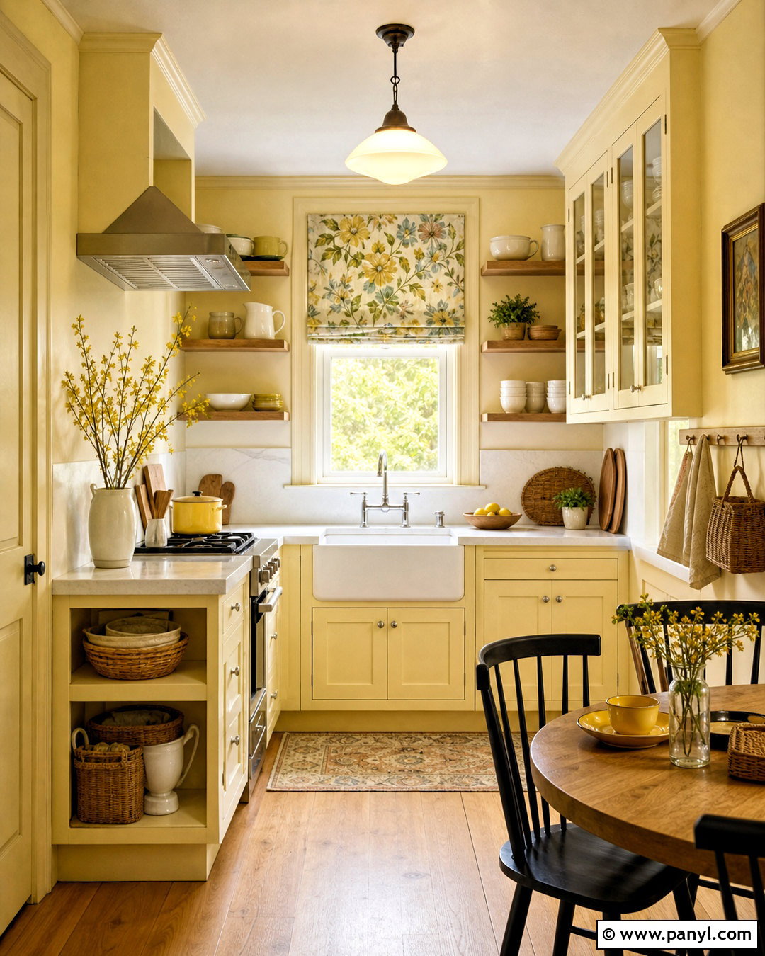 Yellow Cottage Kitchen - 20 yellow country kitchens