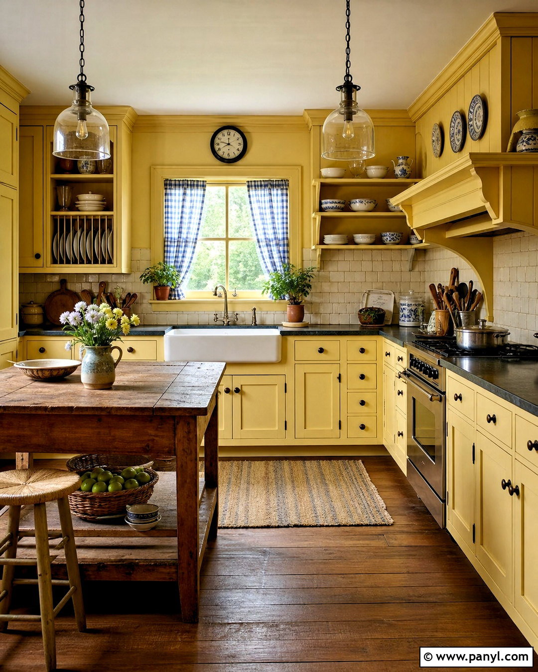 Yellow Cottage Kitchen - 20 yellow room ideas