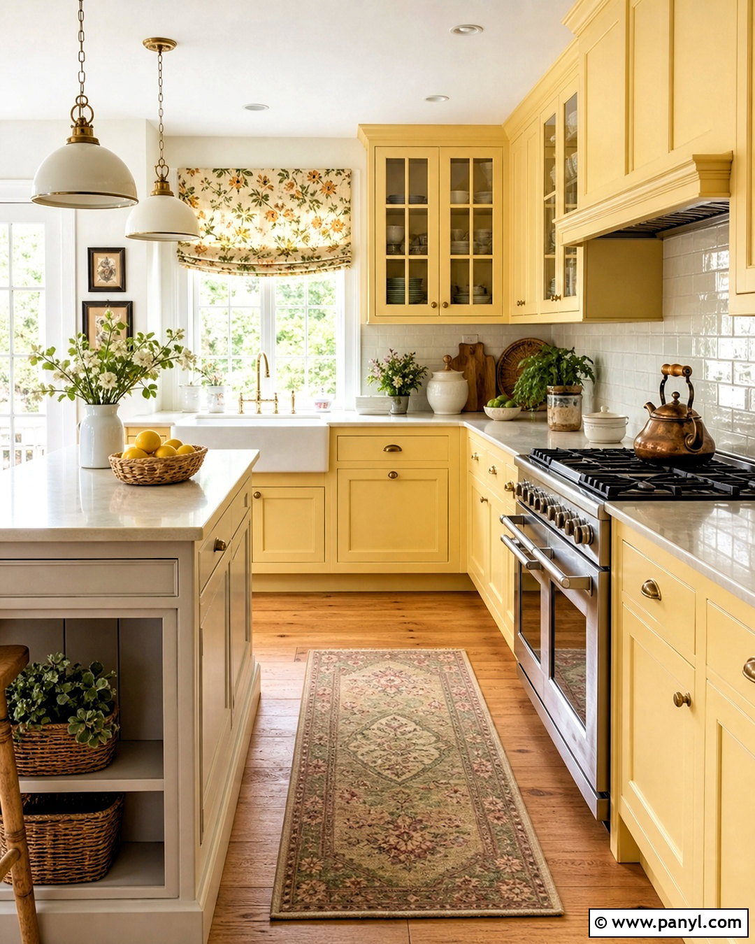 Yellow Cottage Kitchen - 20 cottage kitchen ideas