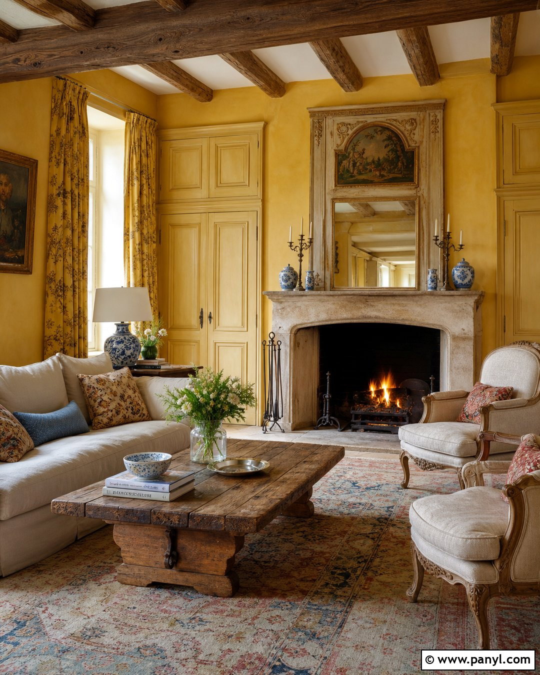 20 French Country Yellow Walls: Warm Farmhouse Inspiration