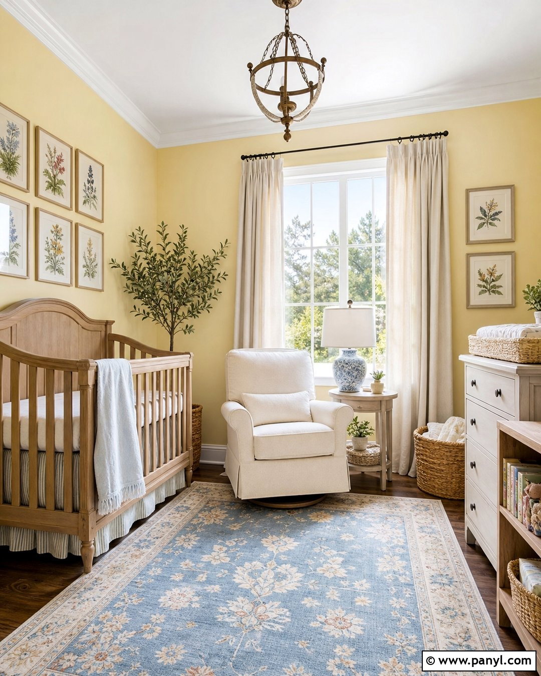 Yellow French Country Nursery - 20 French Country Yellow Walls