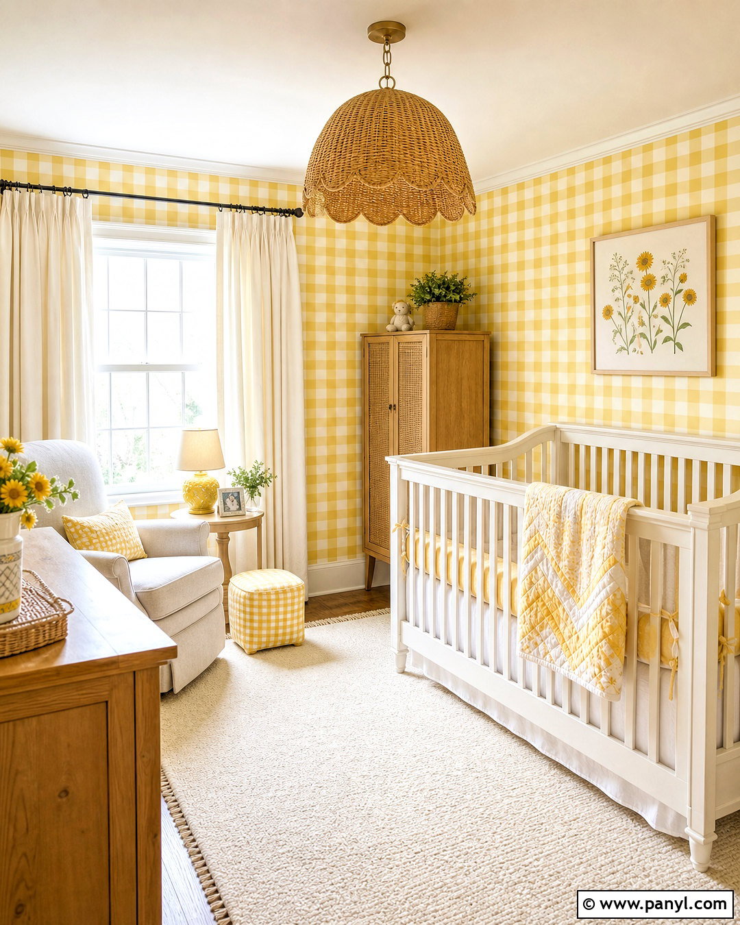 Yellow Gingham Nursery - 20 gingham nursery ideas