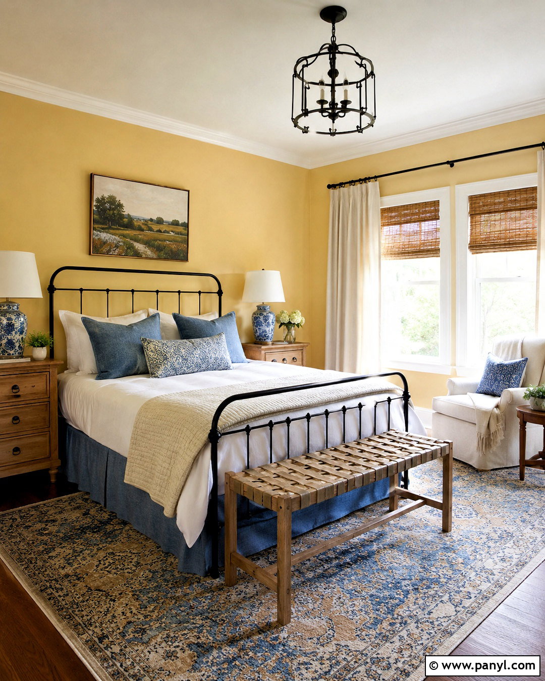 Yellow Guest Bedroom Walls - 35 yellow painted walls