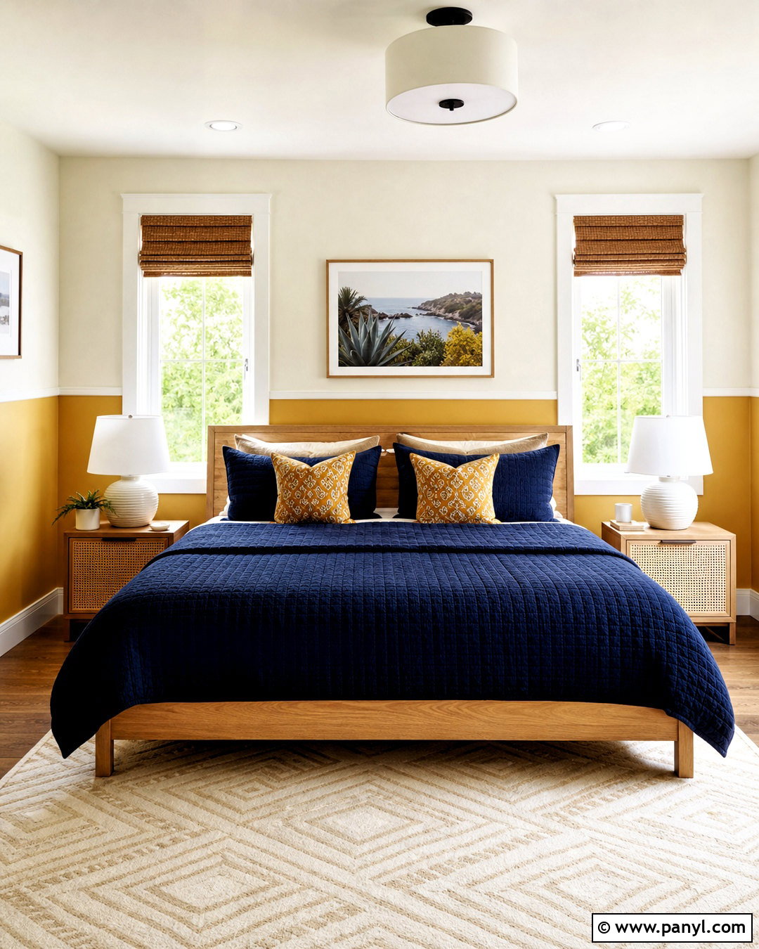 Yellow Half Wall Bedroom - 20 half wall bedroom ideas