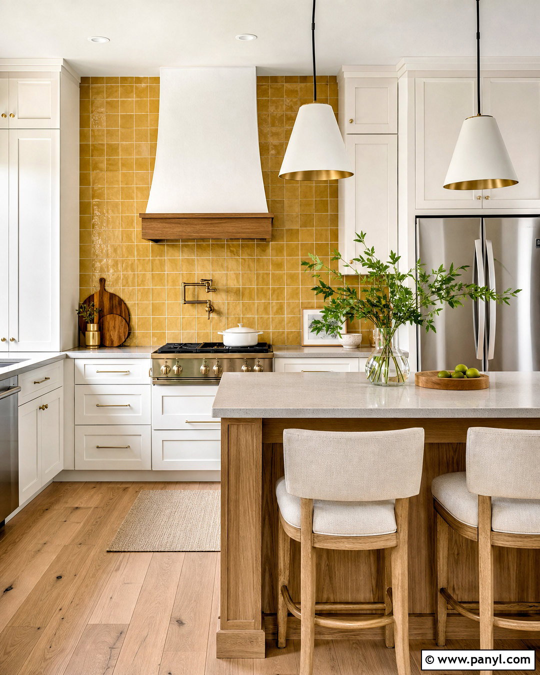 Yellow Kitchen Backsplash - 20 yellow for kitchen ideas