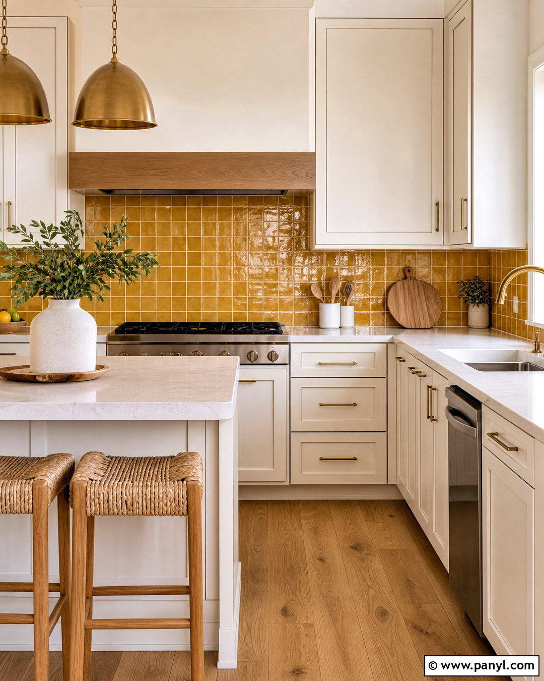 Yellow Kitchen Backsplash - 20 kitchen color yellow ideas