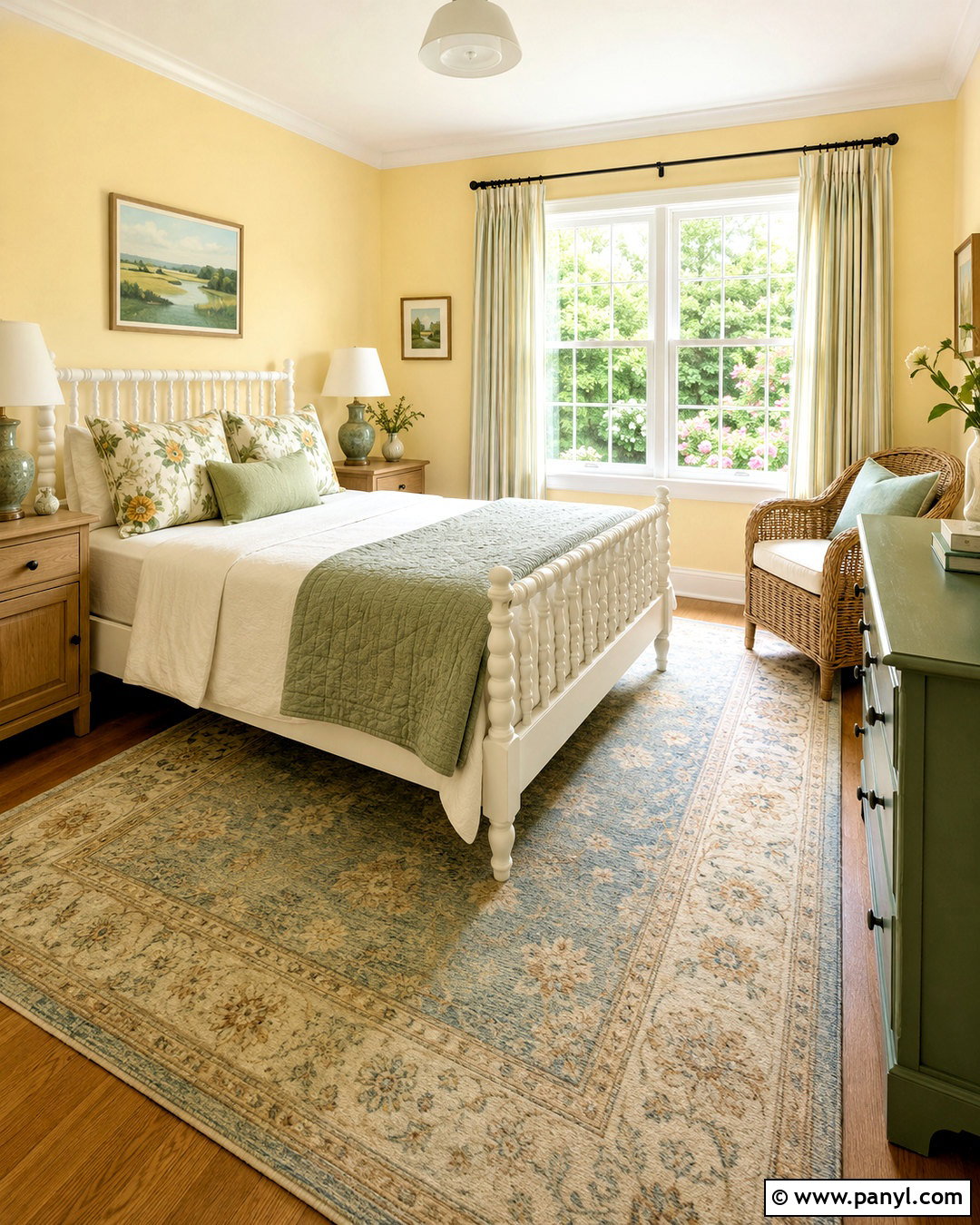 Yellow Modern Cottage Bedroom - 20 modern cottage bedroom ideas