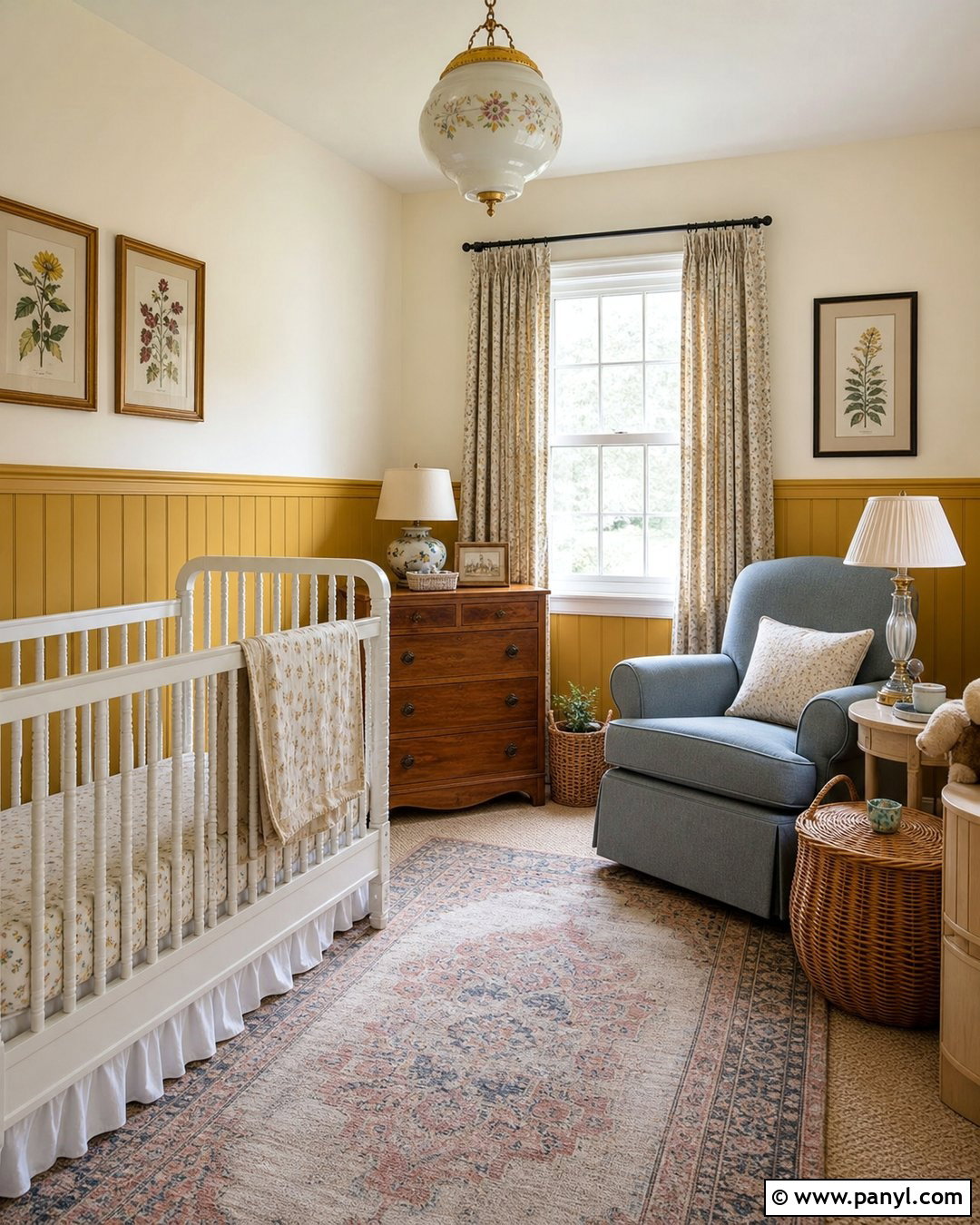 Yellow Nursery Wainscoting - 30 Yellow Nursery Walls