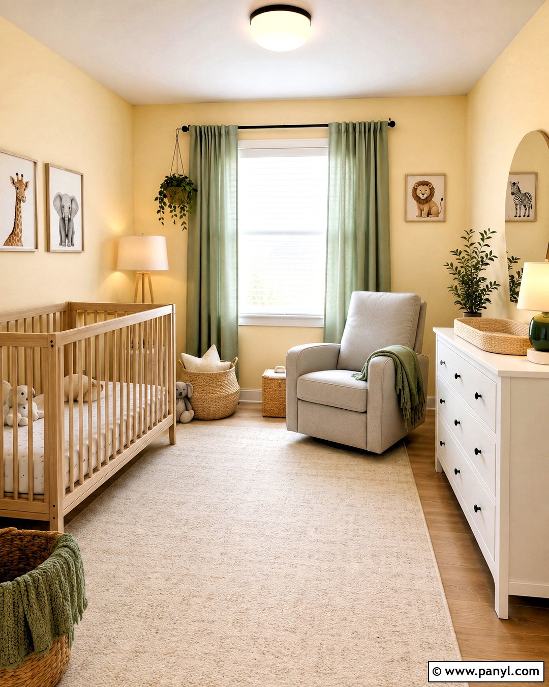 Yellow Nursery Walls - 35 yellow painted walls