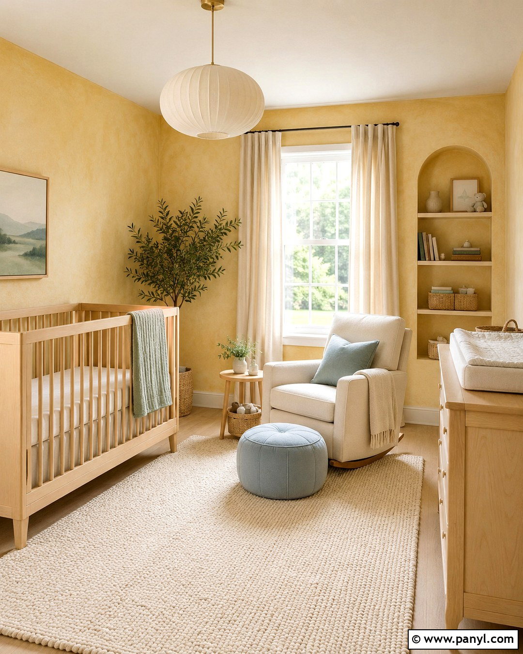 Yellow Plaster Nursery - 20 Yellow Plaster Walls