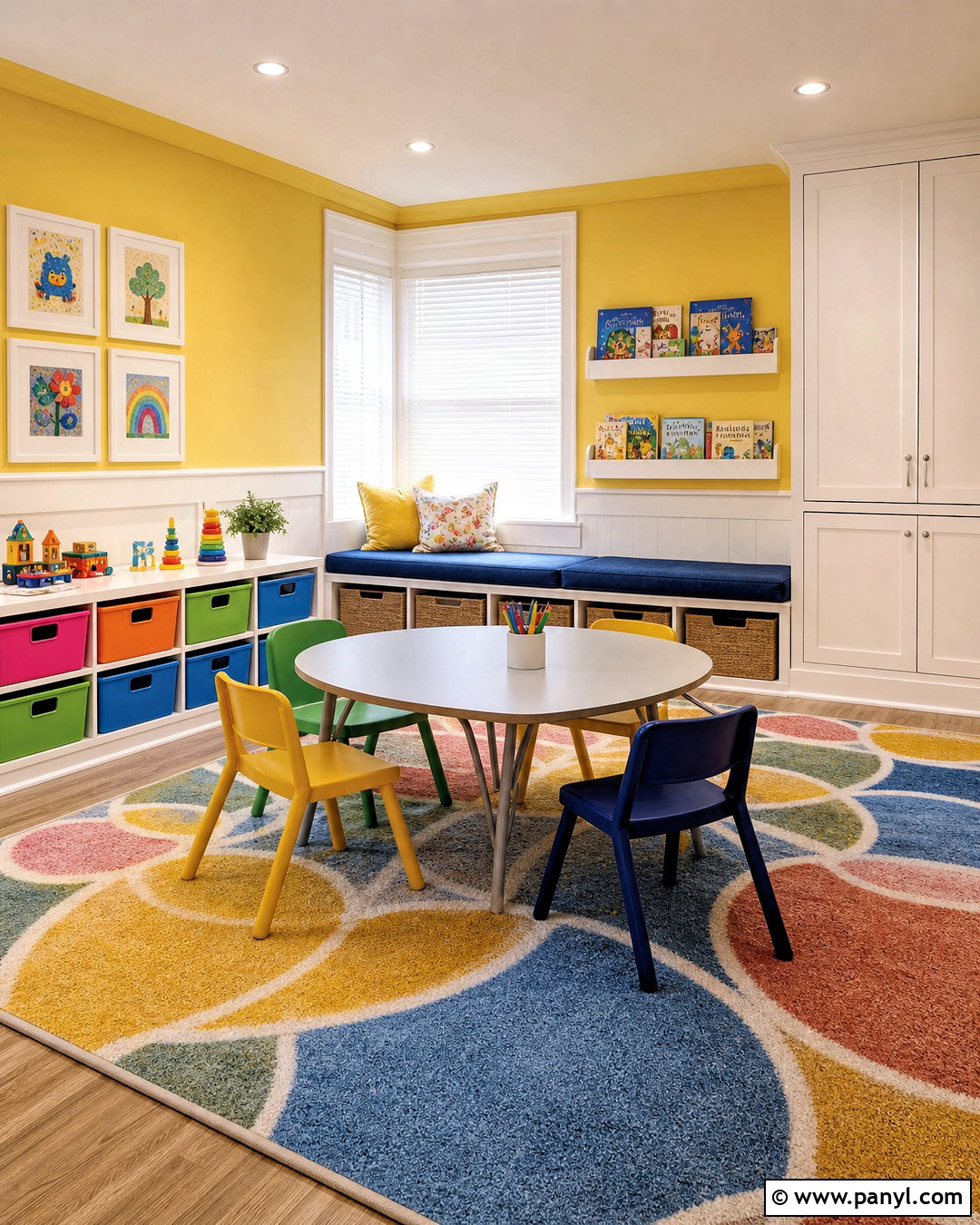 Yellow Playroom Kids Room - 20 yellow kids rooms